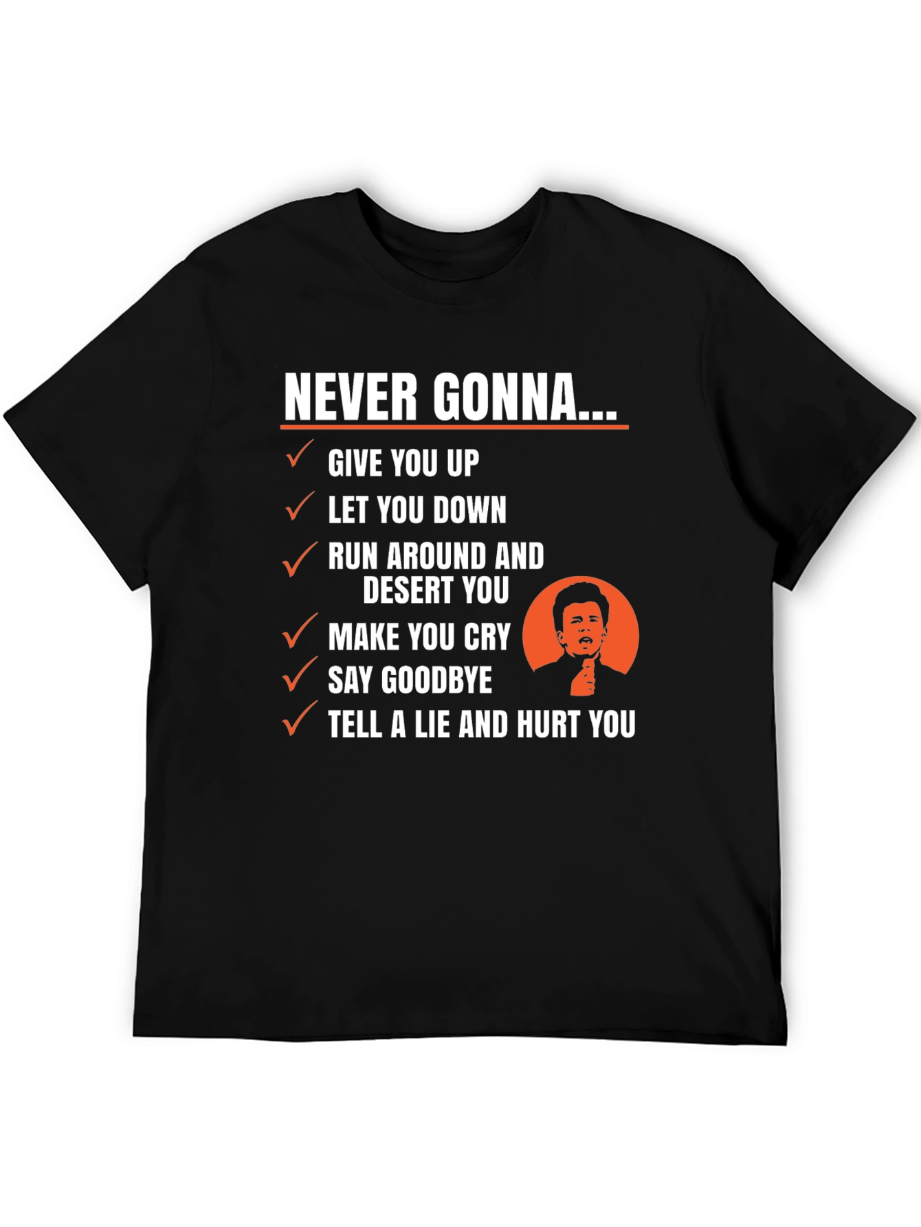 Never Gonna Give You Up T-Shirt