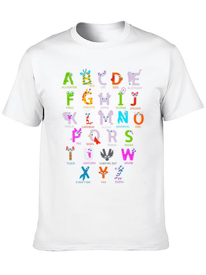 Alphabet Animal ABCs T-Shirt