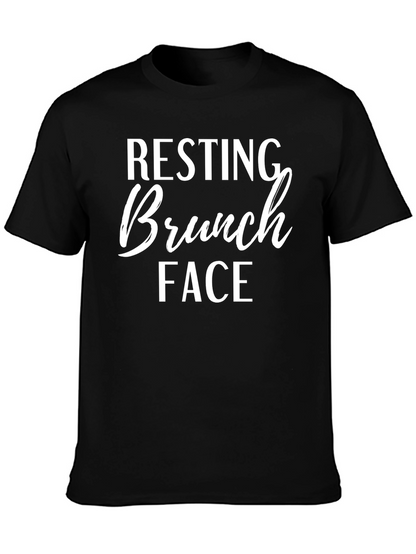 Resting Brunch Face Graphic T-Shirt