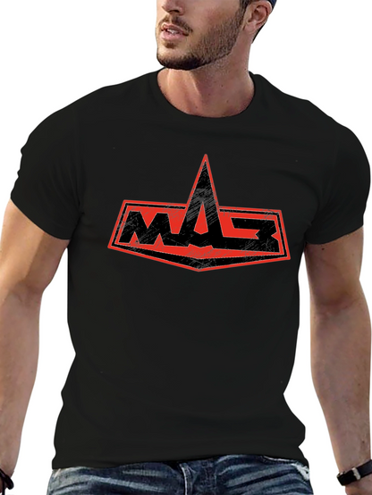 MAG T-Shirt - Black with Red Logo