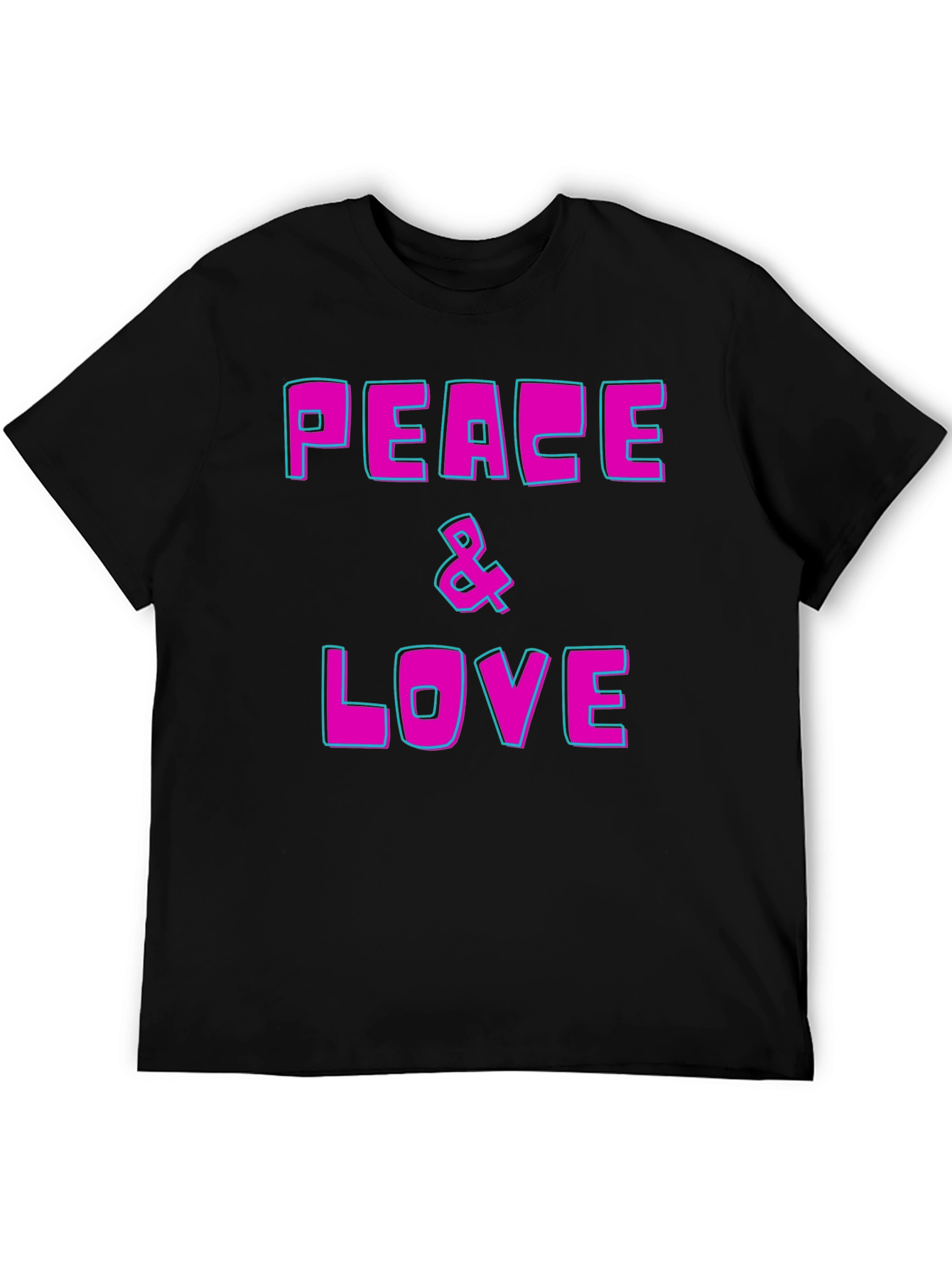 Peace & Love Graphic T-Shirt