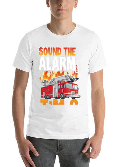 Sound The Alarm Firetruck T-Shirt