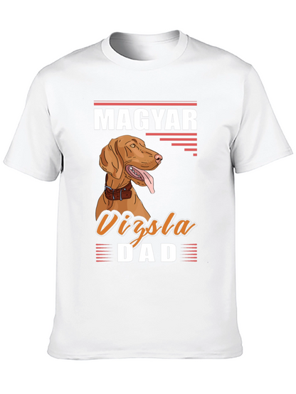 Magyar Vizsla Dad Graphic Tee - Dog Lover T-Shirt