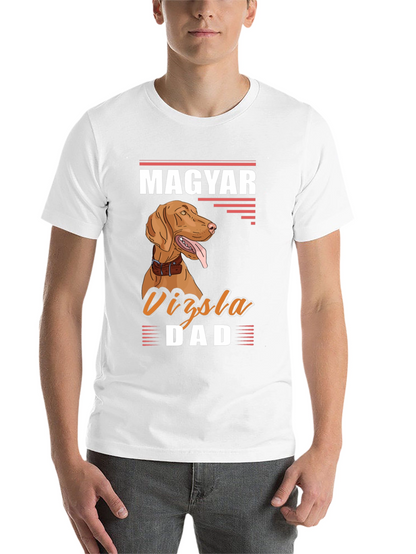 Magyar Vizsla Dad Graphic Tee - Dog Lover T-Shirt