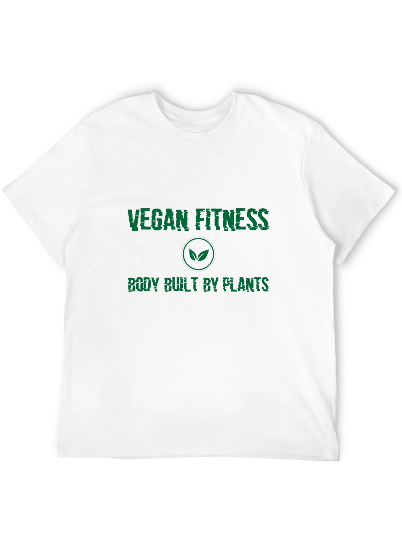 Vegan Fitness T-Shirt - Body Built by Plants