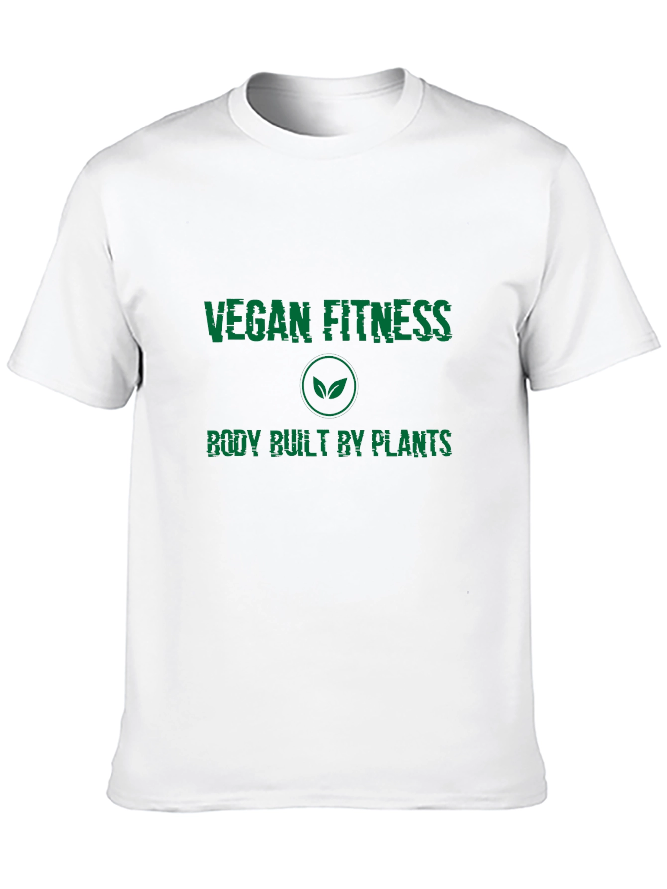 Vegan Fitness T-Shirt - Body Built by Plants