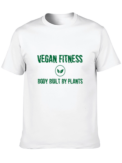 Vegan Fitness T-Shirt - Body Built by Plants