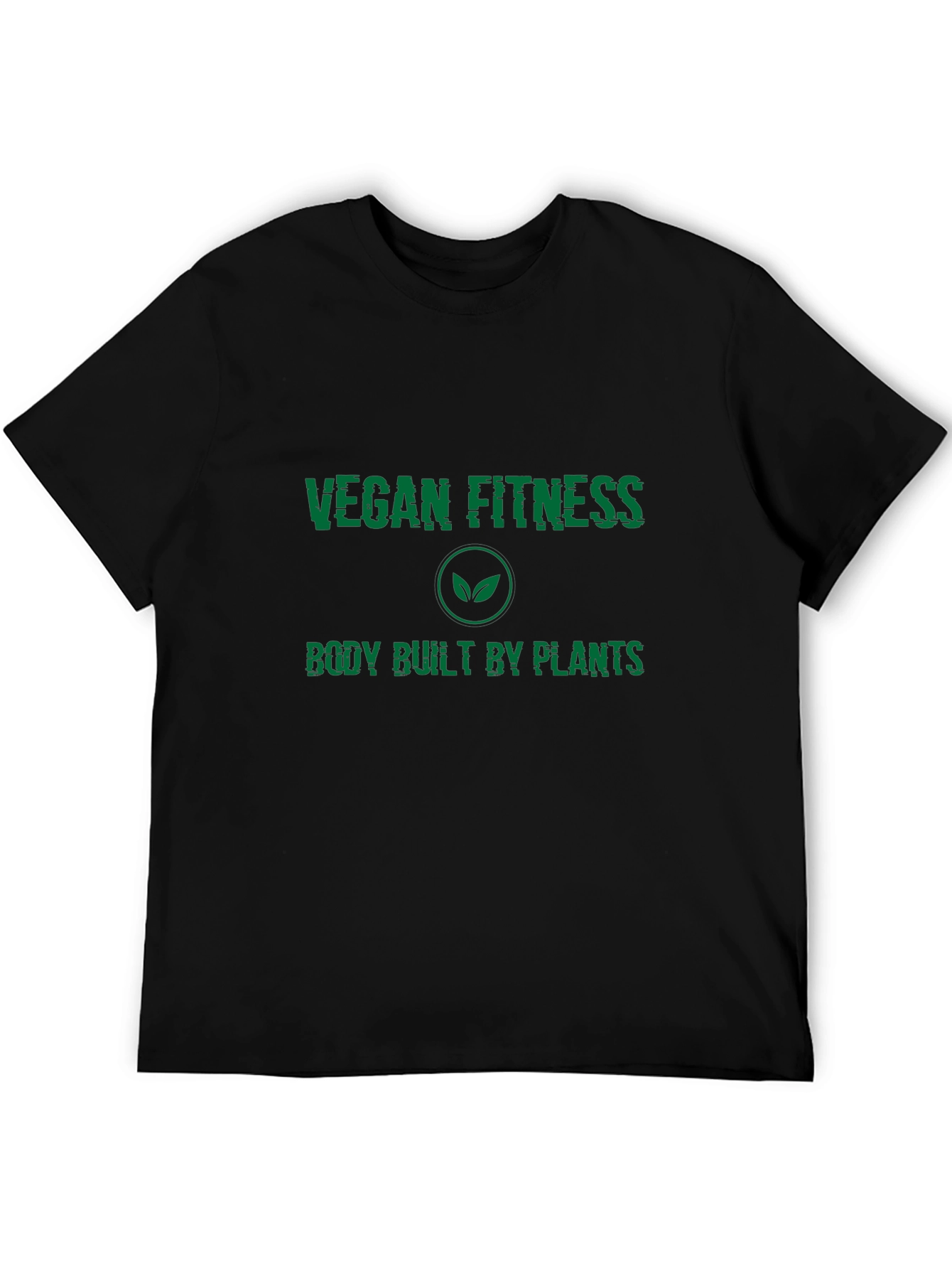 Vegan Fitness T-Shirt - Body Built by Plants