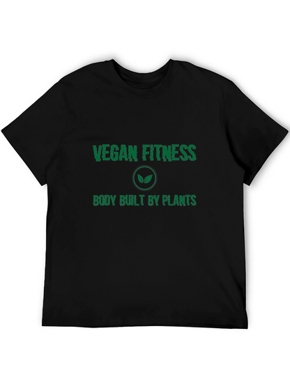 Vegan Fitness T-Shirt - Body Built by Plants