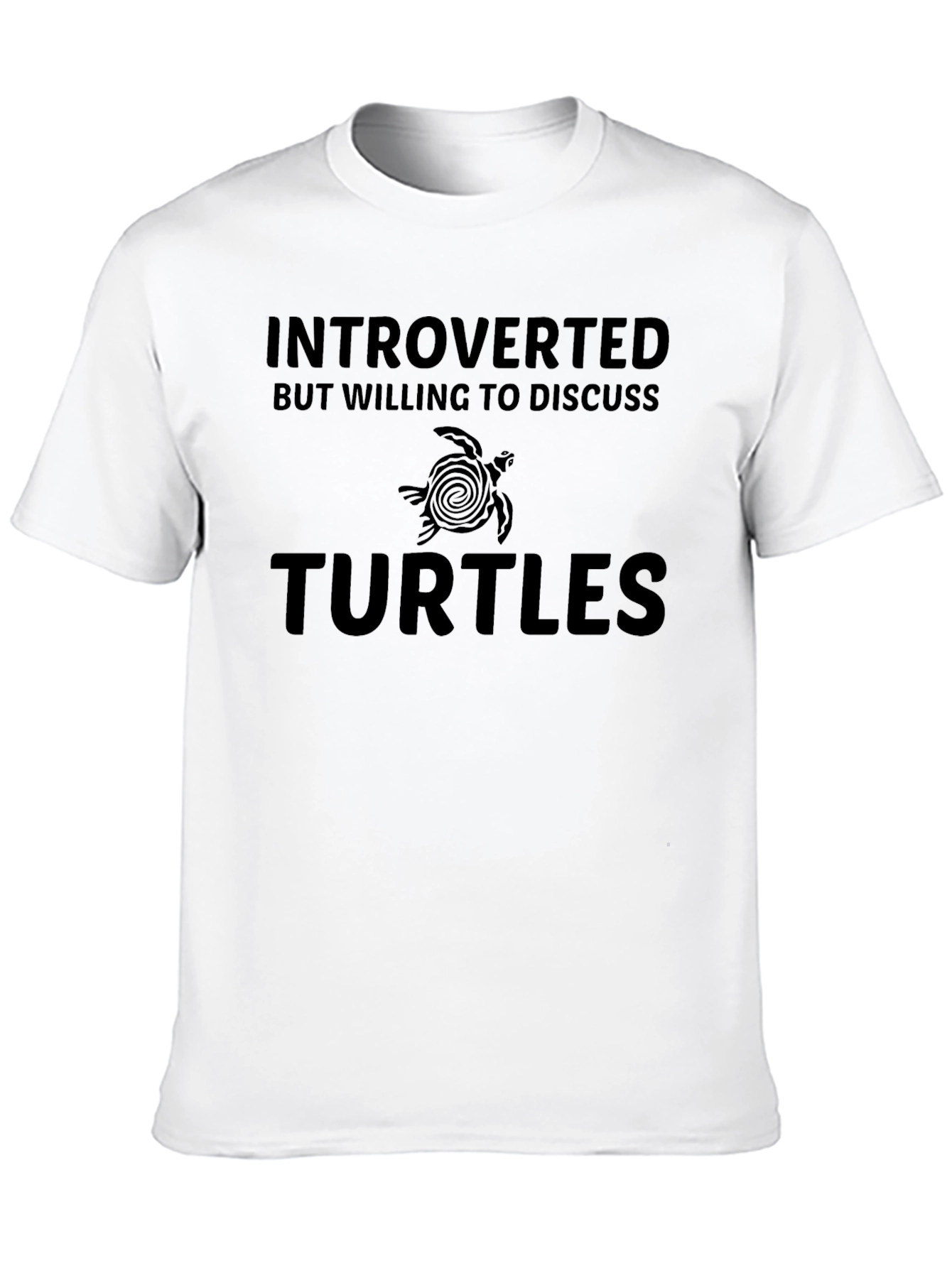 Introverted Turtles Graphic T-Shirt