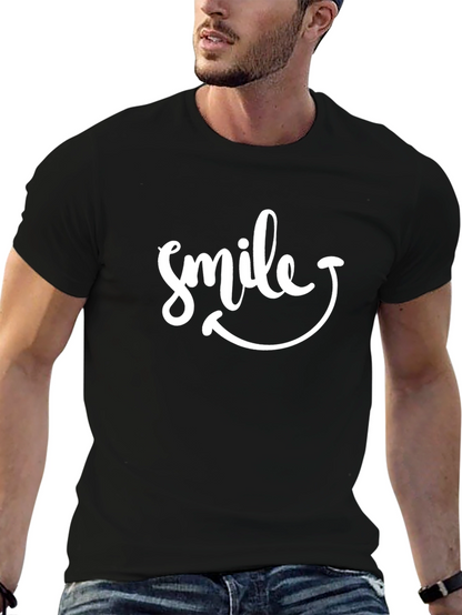 Smile Graphic Tee - Comfort & Style!