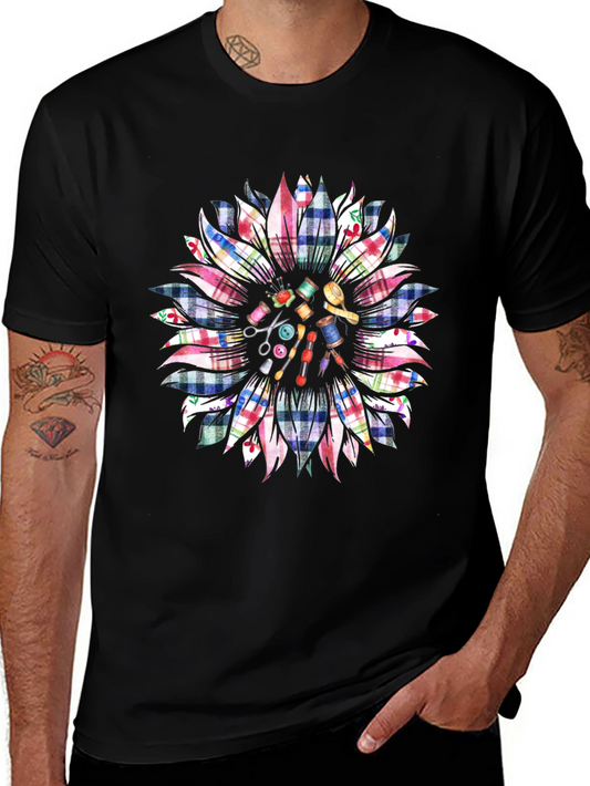 Crafting Sunflower T-Shirt