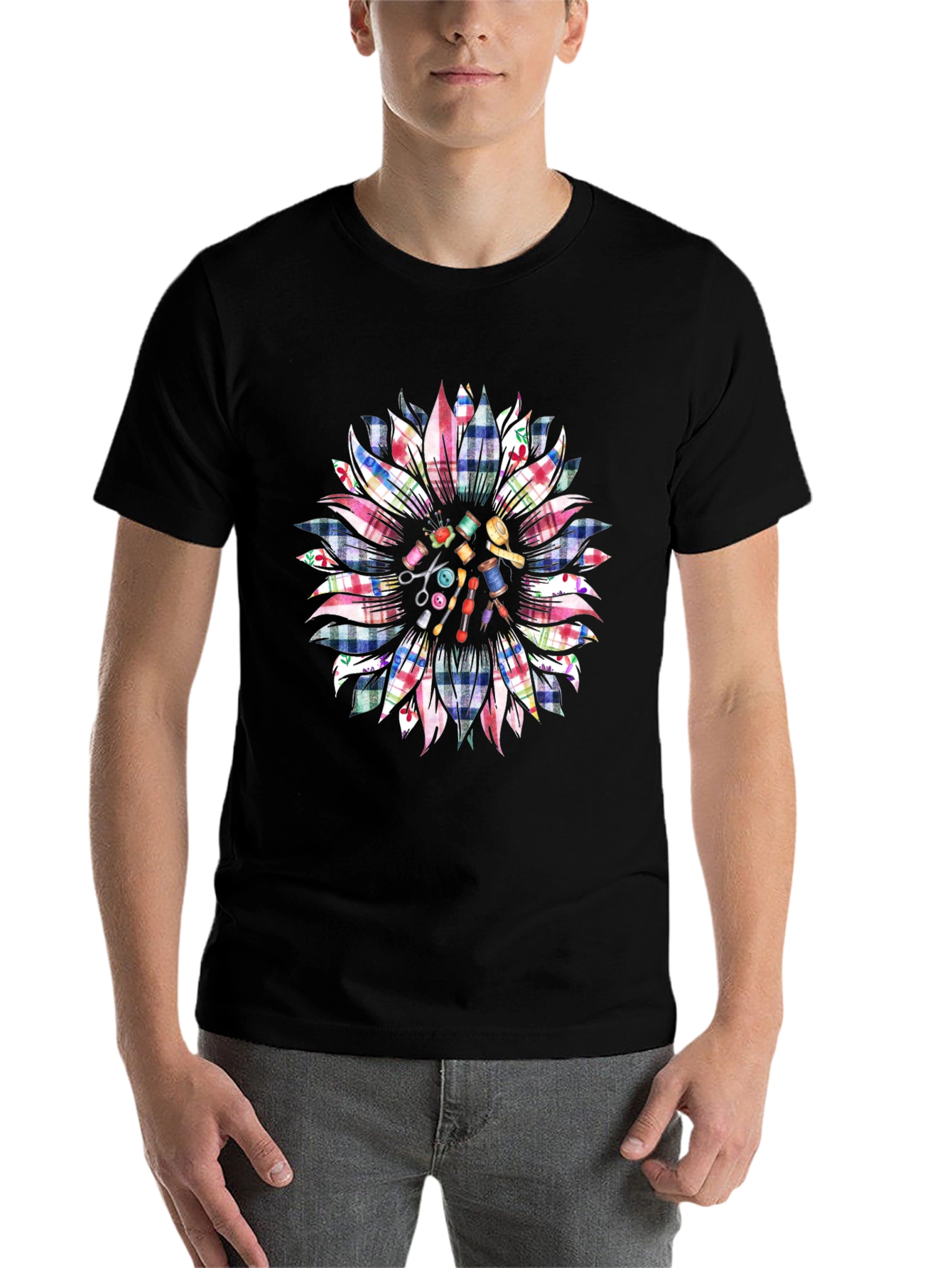 Crafting Sunflower T-Shirt