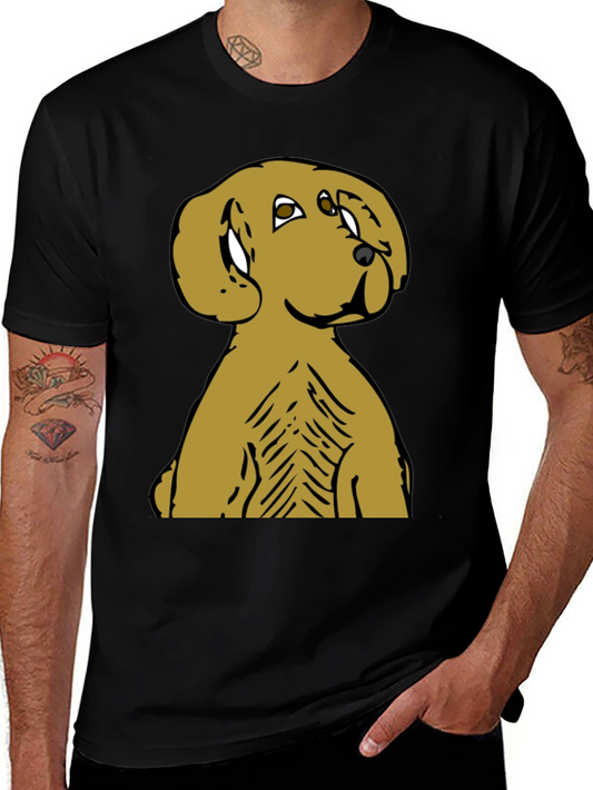 Dog Graphic Tee - Cute Cartoon Dog Shirt