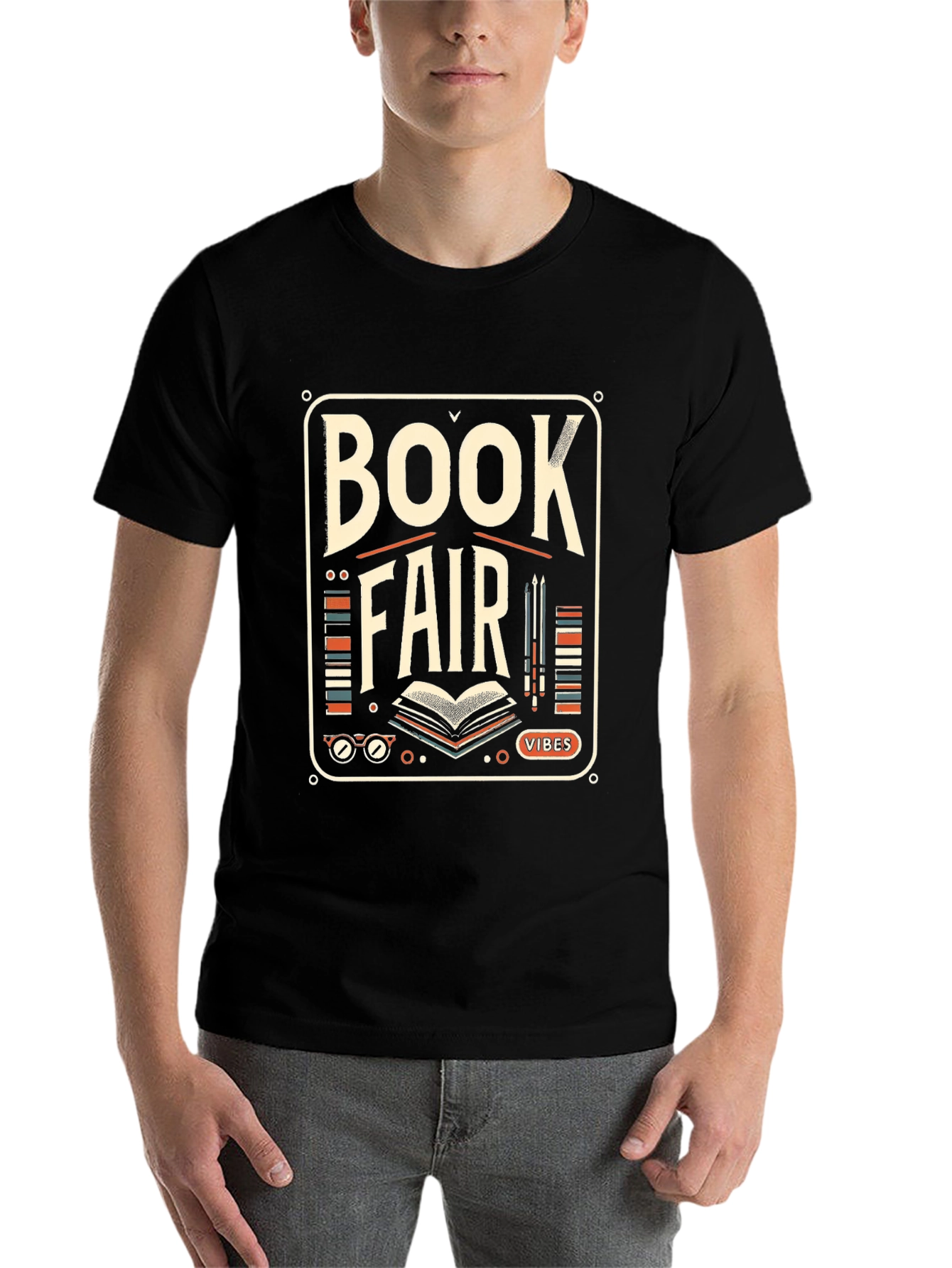 Book Fair Vibes Graphic Tee