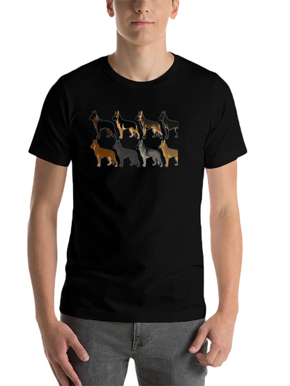 German Shepherd Dogs T-Shirt - Stylish Pet Lover Tee