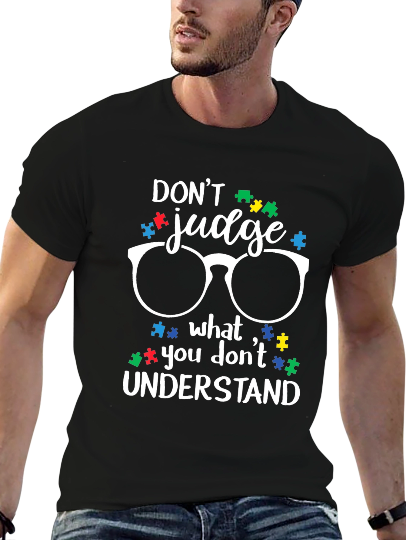 Dont Judge Autism Awareness T-Shirt