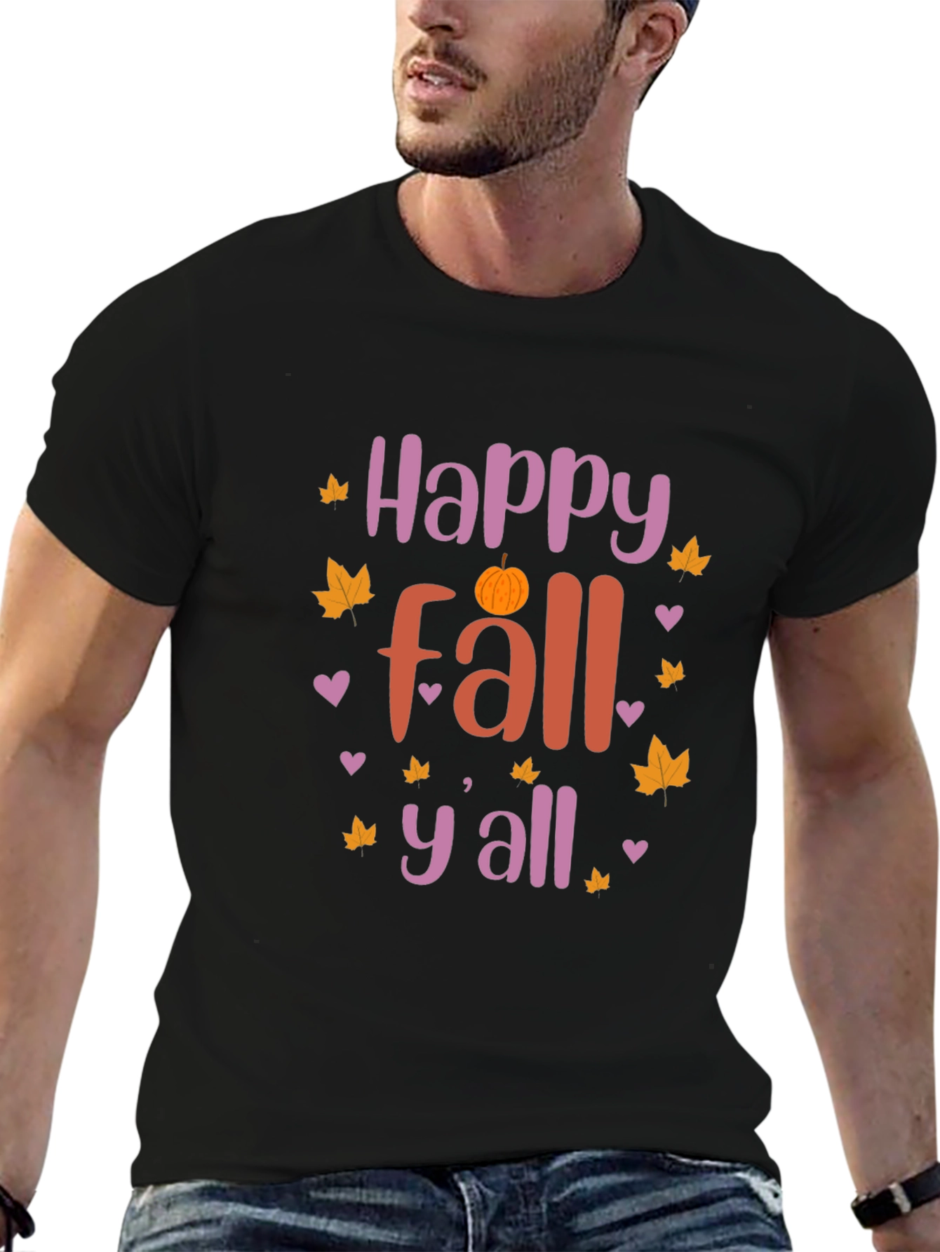 Happy Fall Yall T-Shirt - Autumn Season
