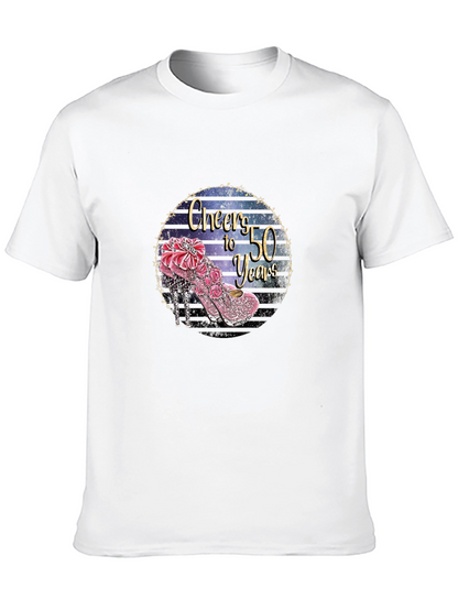 Cheers to 50 Years Graphic T-Shirt