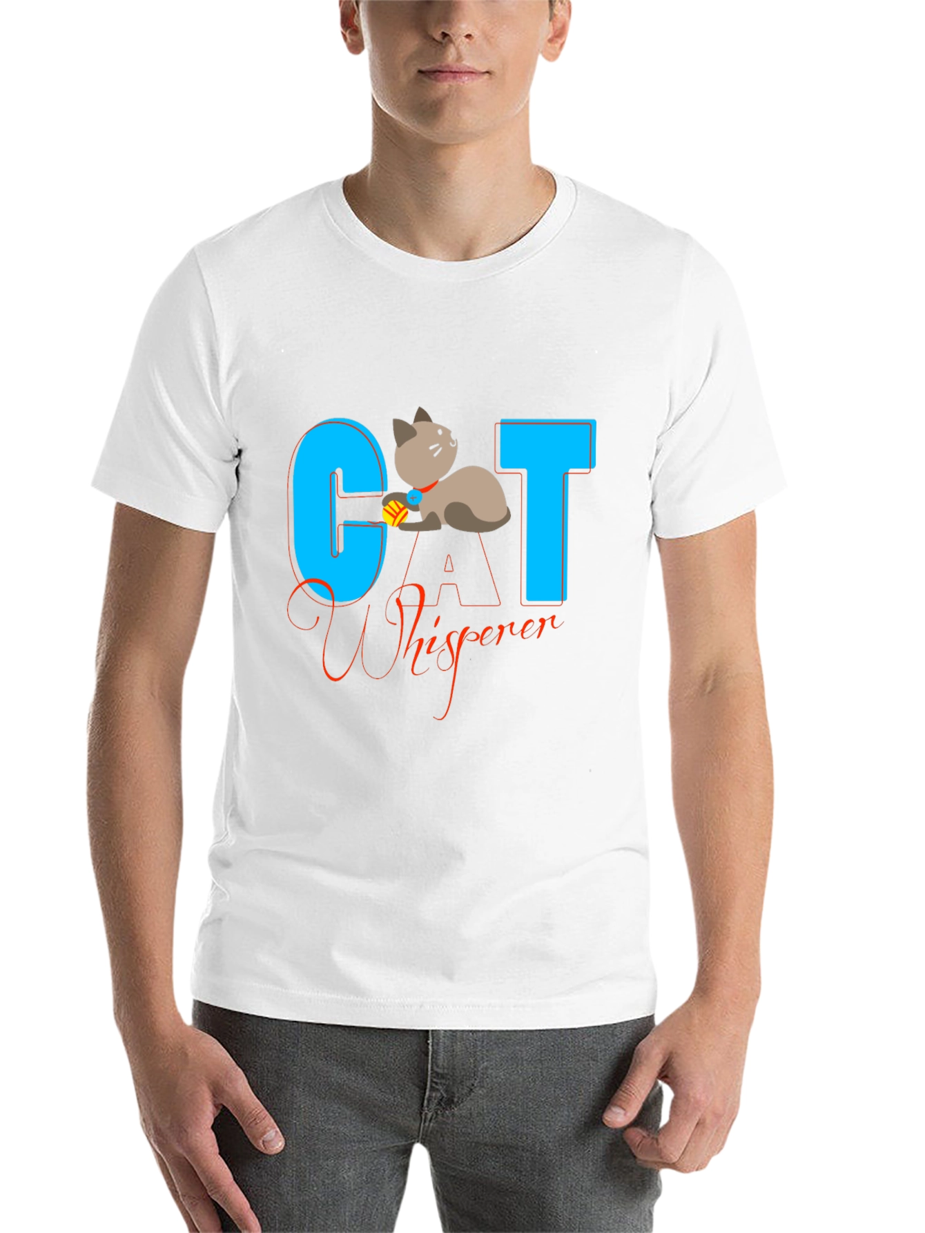 Cat Whisperer Graphic T-Shirt