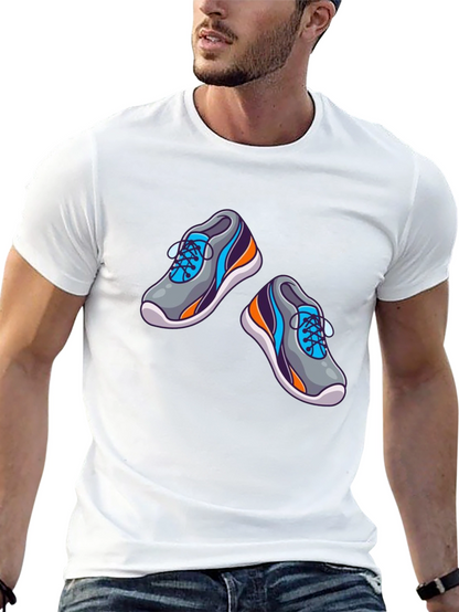 Sneakers Graphic Tee - Cool Casual Design