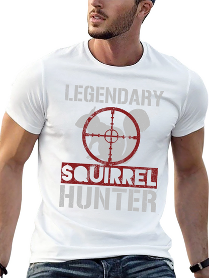 Legendary Squirrel Hunter T-Shirt - Funny Hunting Tee