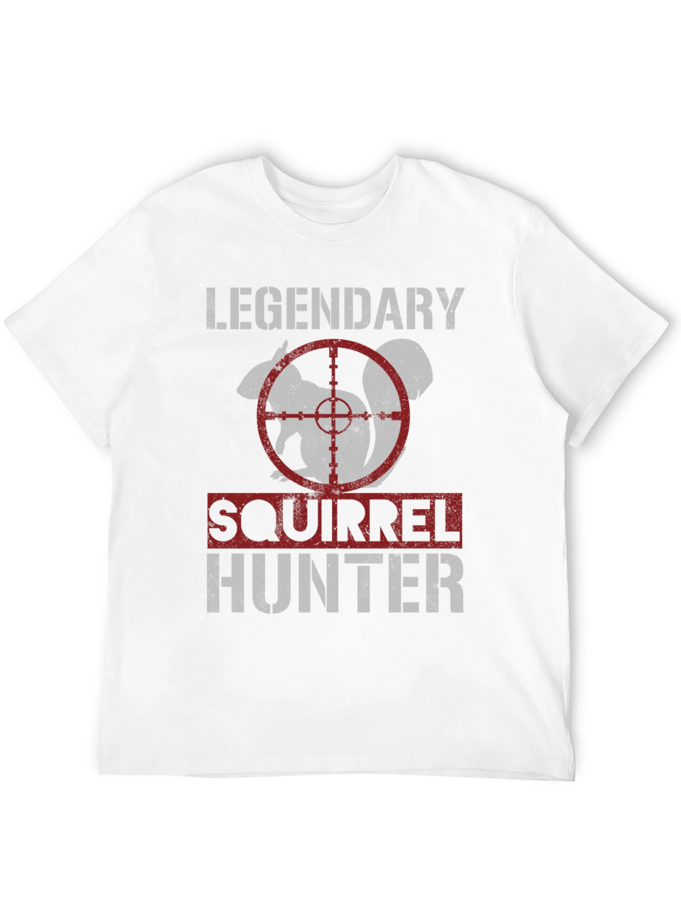 Legendary Squirrel Hunter T-Shirt - Funny Hunting Tee