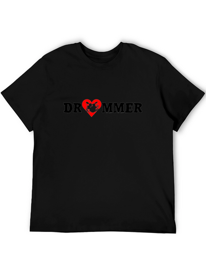 Drummer Love T-Shirt - Music Lover Tee