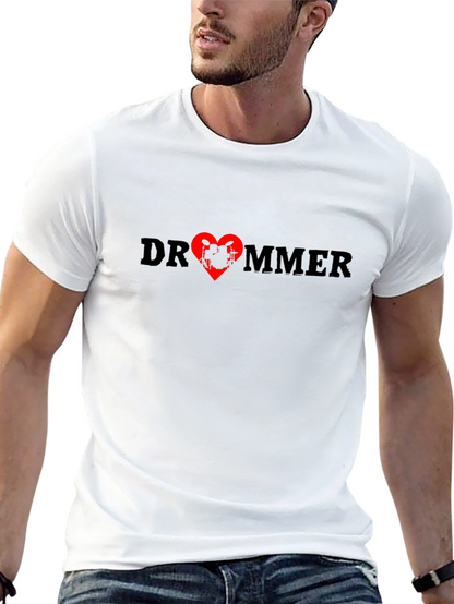 Drummer Love T-Shirt - Music Lover Tee