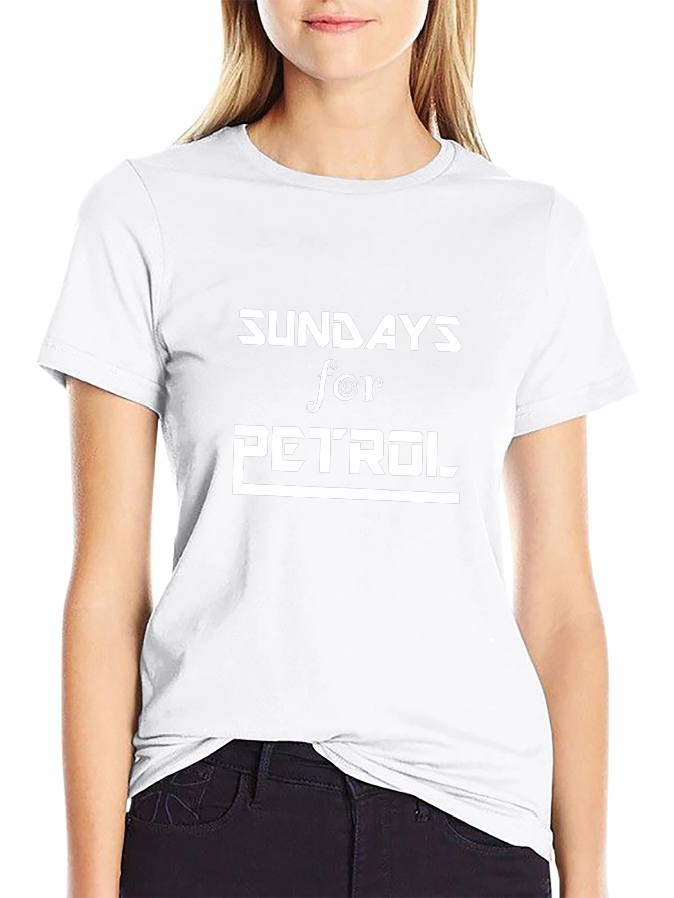 Sundays for Petrol Graphic Black Tee