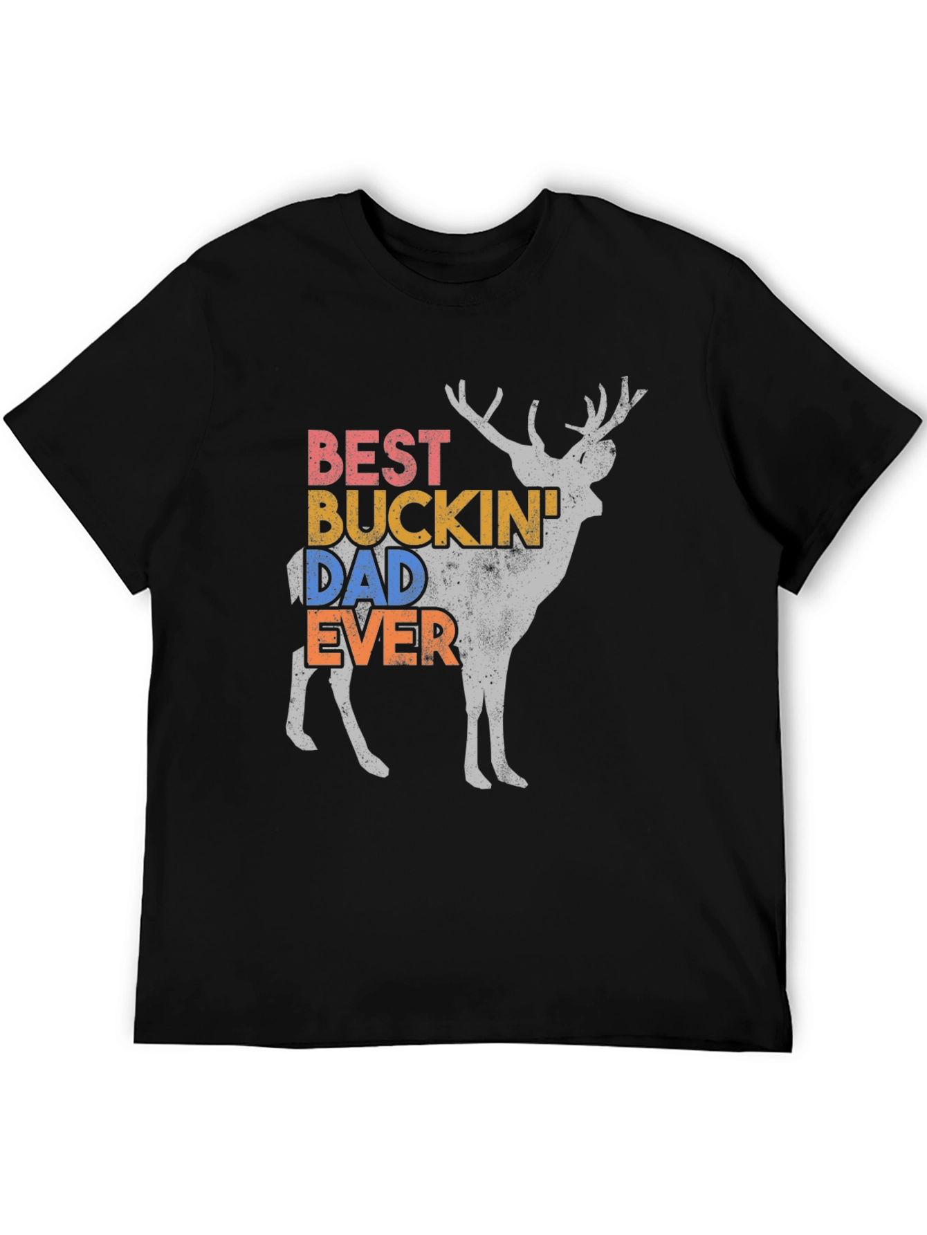 Best Buckin Dad Ever Deer Graphic Tee