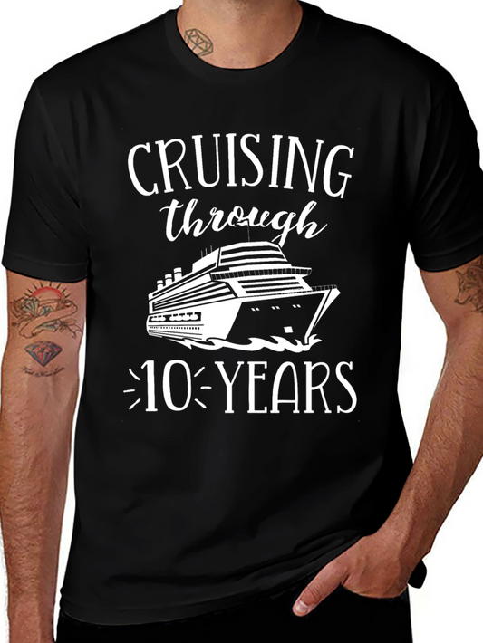 Cruising Through 10 Years T-Shirt