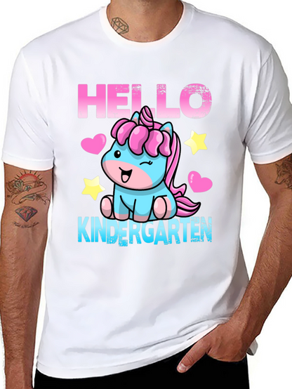 Hello Kindergarten Unicorn T-Shirt