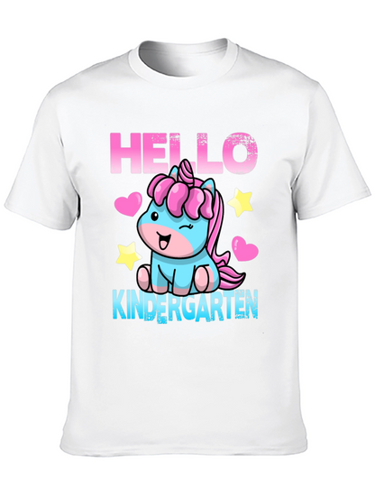 Hello Kindergarten Unicorn T-Shirt