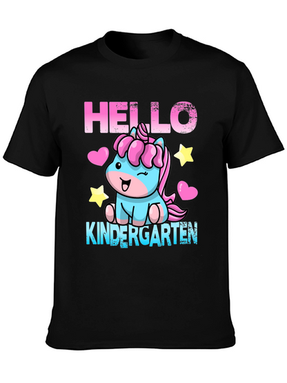 Hello Kindergarten Unicorn T-Shirt