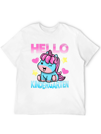 Hello Kindergarten Unicorn T-Shirt