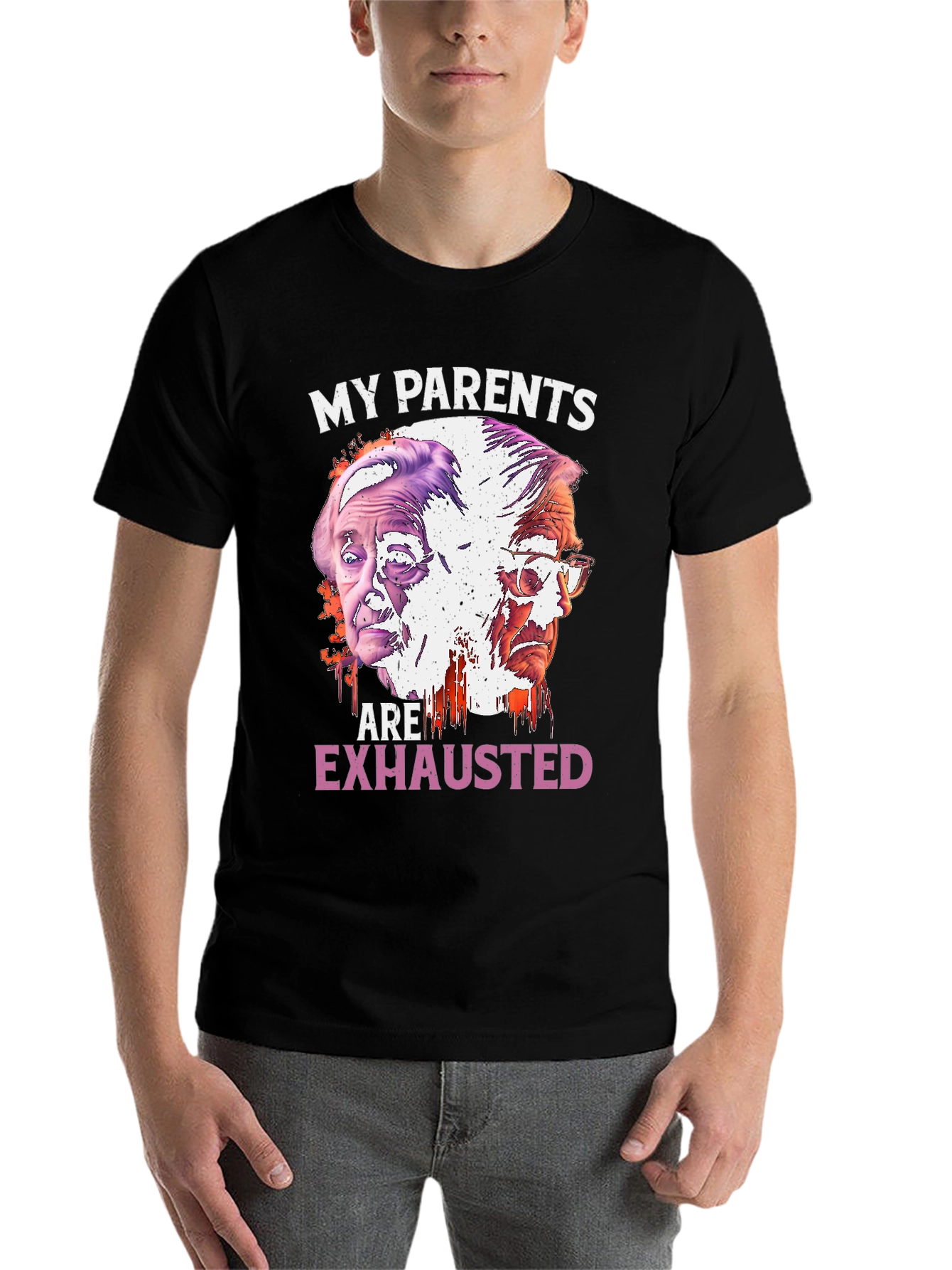 My Parents Are Exhausted Graphic Tee