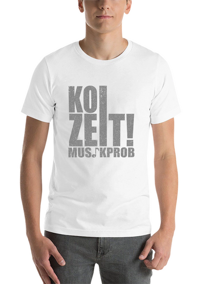 Koi Zeit! Musikprob T-Shirt - Black Cotton Tee