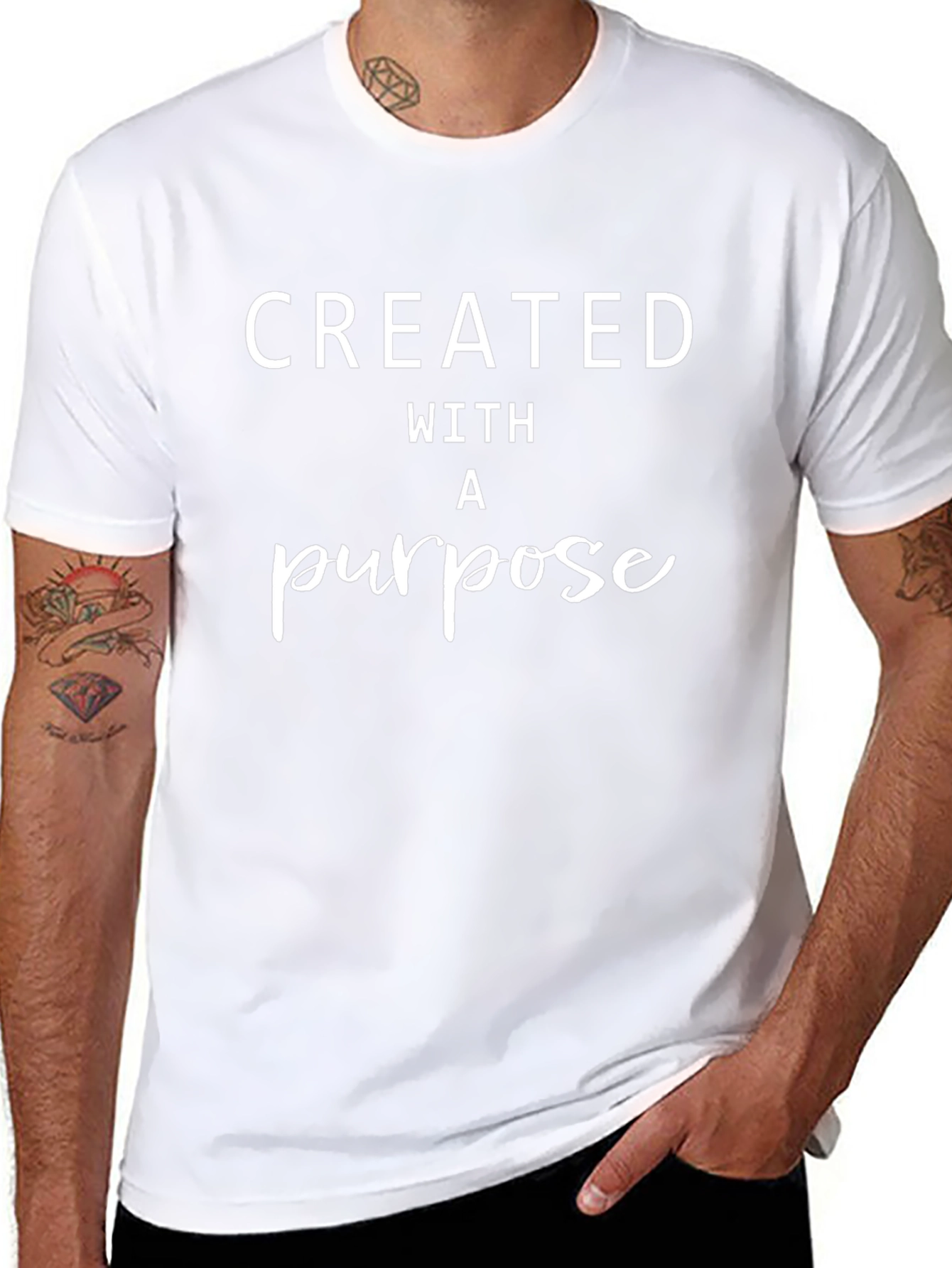 Created with a Purpose Graphic Tee