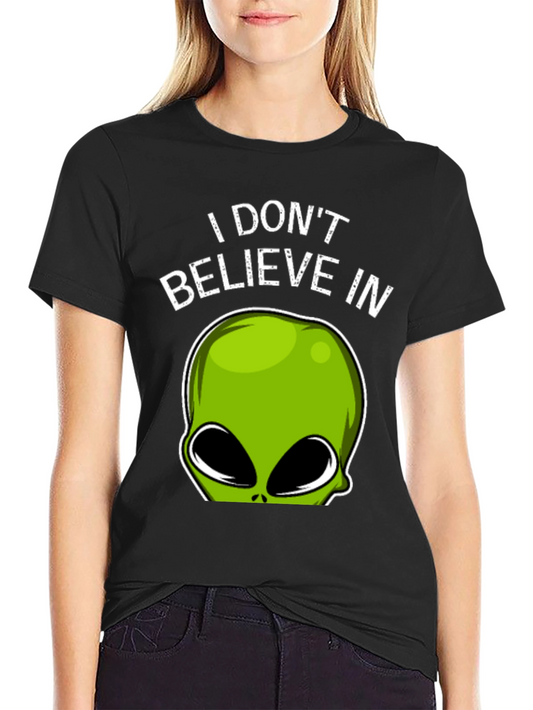 Alien Believer T-Shirt - Funny Graphic Tee
