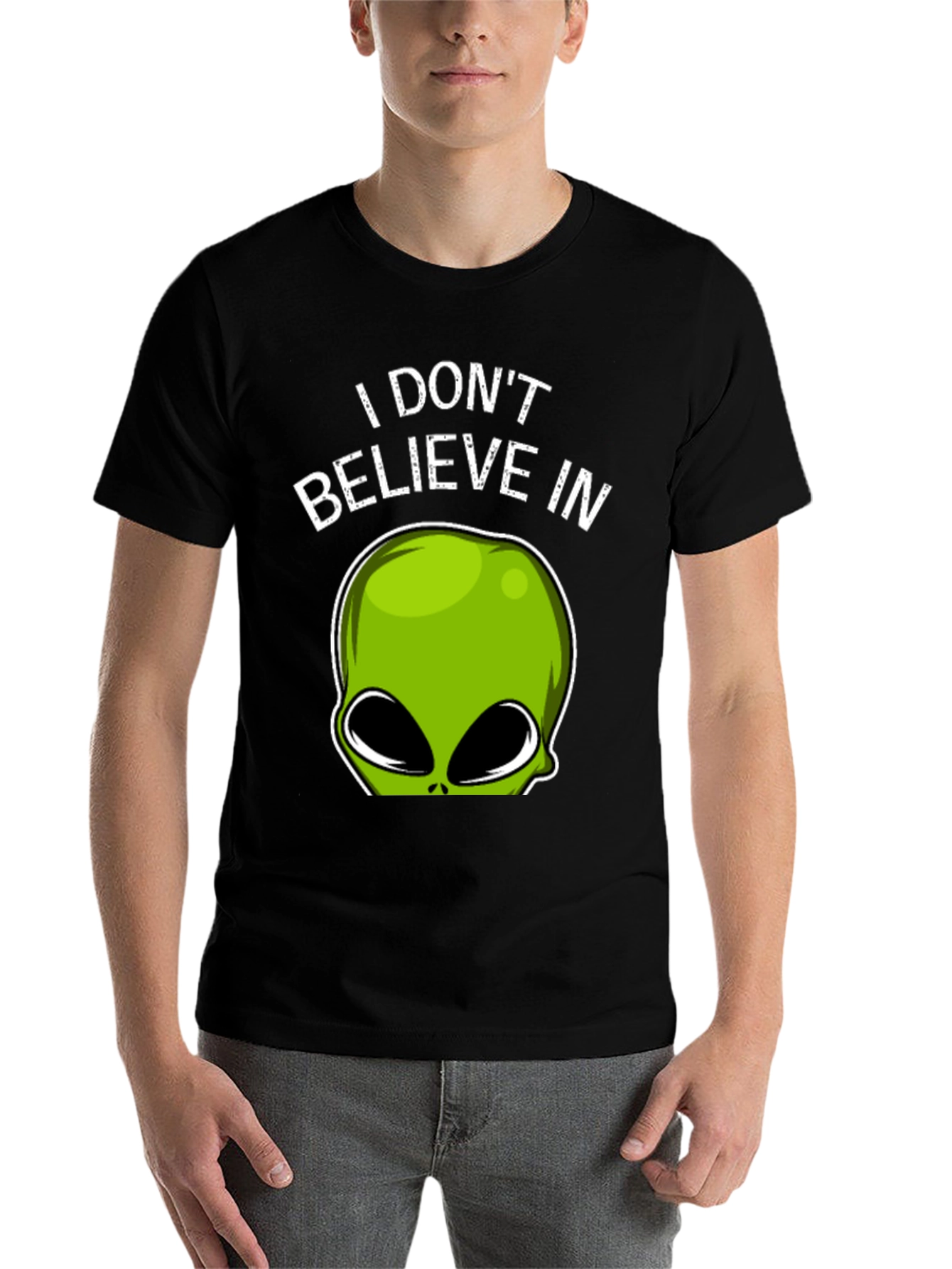 Alien Believer T-Shirt - Funny Graphic Tee