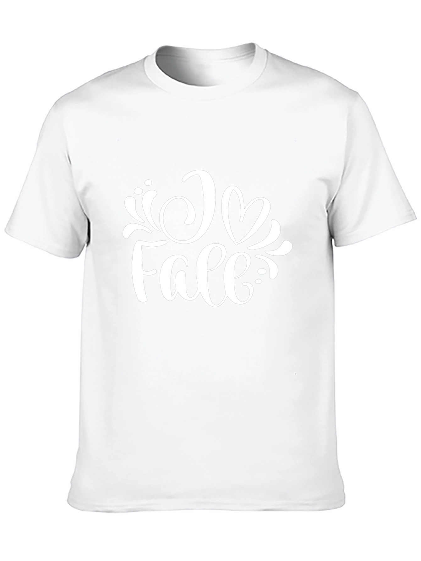 I Heart Fall Black Graphic Tee