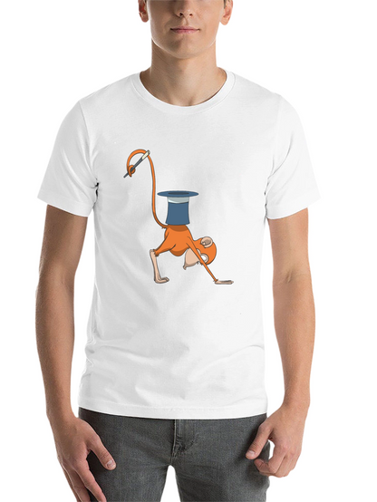 Magical Monkey Graphic T-Shirt - Fun Black Tee