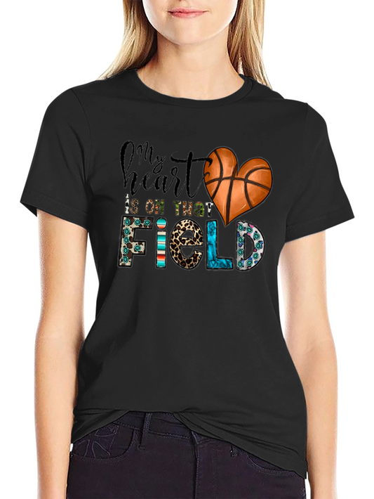 Basketball Heart T-Shirt
