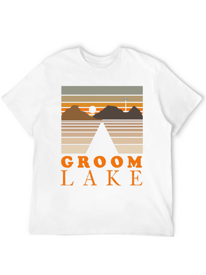 Groom Lake Graphic Tee - Retro Alien Conspiracy Shirt
