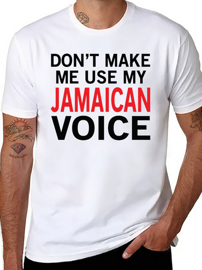 Jamaican Voice T-Shirt - Funny Novelty Tee