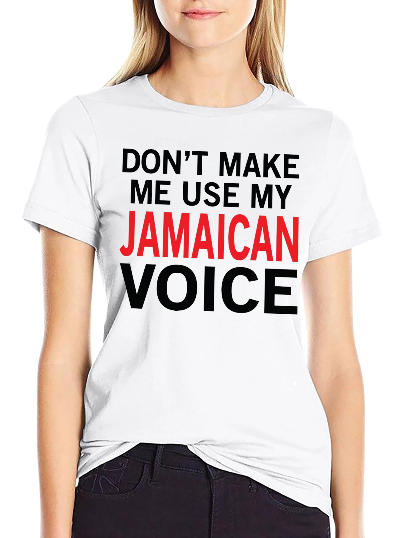 Jamaican Voice T-Shirt - Funny Novelty Tee