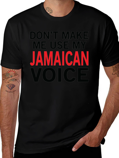Jamaican Voice T-Shirt - Funny Novelty Tee