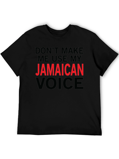 Jamaican Voice T-Shirt - Funny Novelty Tee