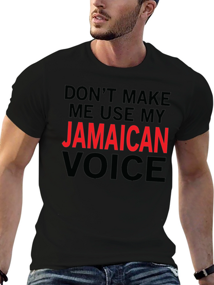 Jamaican Voice T-Shirt - Funny Novelty Tee